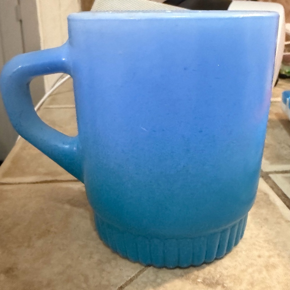 Fire King Blue Mug
